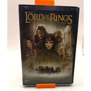 LOTR Fellowship‎ Two-Disc Widescreen DVD Region 1 Fantasy Epic